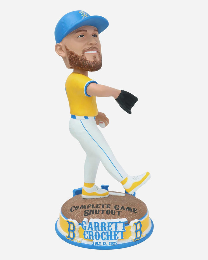 Garrett Crochet Boston Red Sox 1st Career Shutout Gamebreaker Bobblehead FOCO - FOCO.com