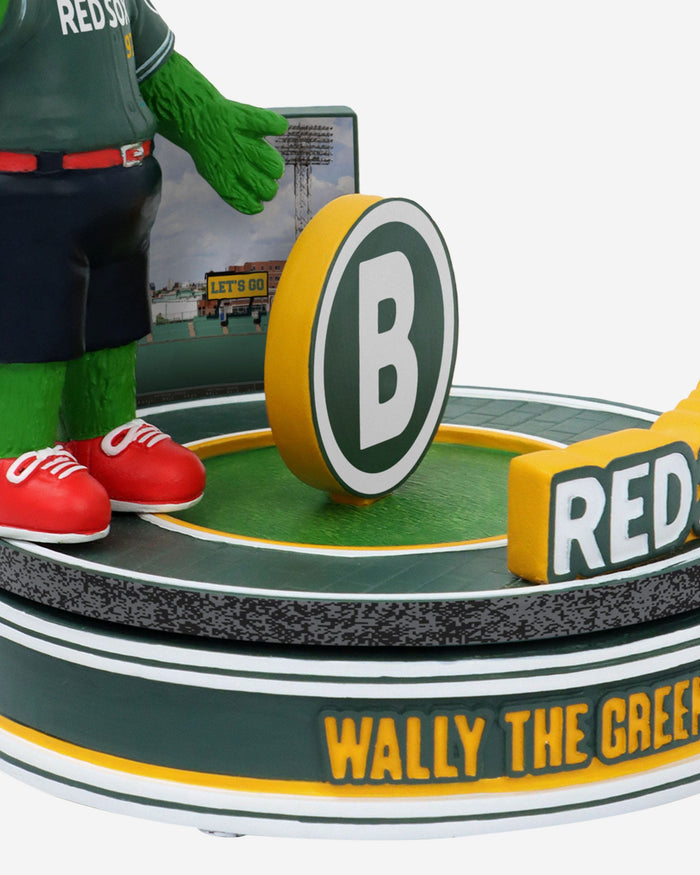 Wally the Green Monster Boston Red Sox 2025 City Connect Spinner Mascot Bobblehead FOCO - FOCO.com