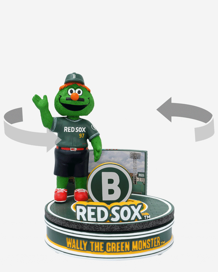Wally the Green Monster Boston Red Sox 2025 City Connect Spinner Mascot Bobblehead FOCO - FOCO.com