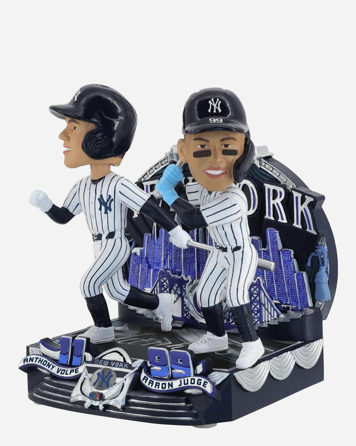 Aaron Judge & Anthony Volpe New York Yankees Bobblemate Mini Dual Bobblehead FOCO - FOCO.com