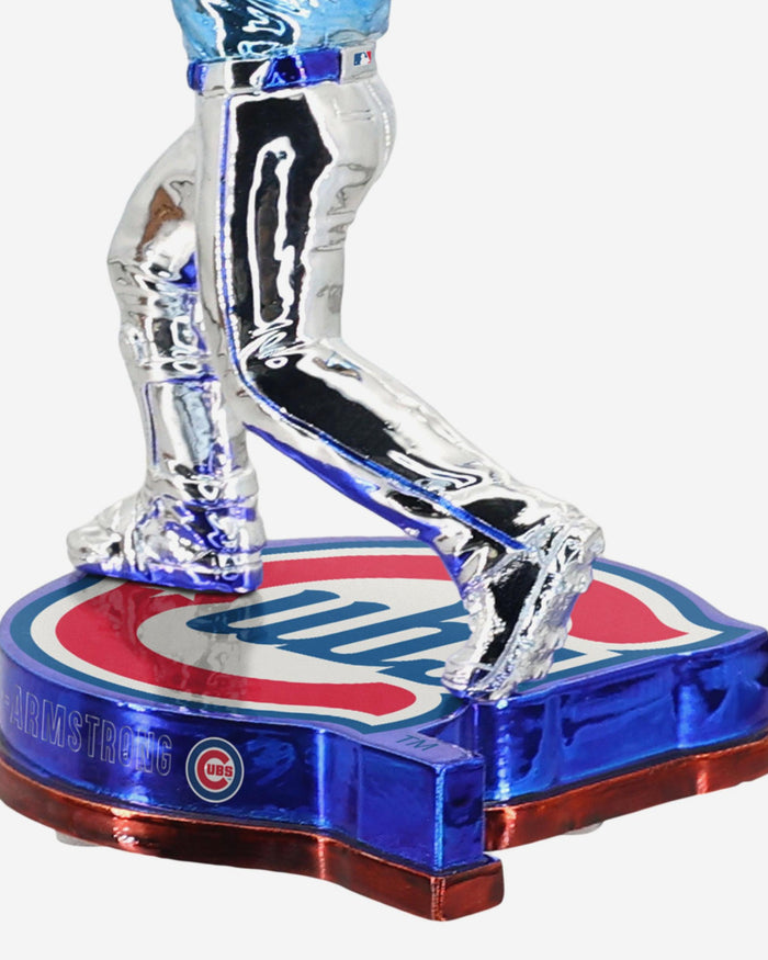 Pete Crow-Armstrong Chicago Cubs Electroplated Edition Bobblehead FOCO - FOCO.com