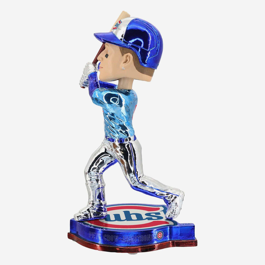 Pete Crow-Armstrong Chicago Cubs Electroplated Edition Bobblehead FOCO - FOCO.com