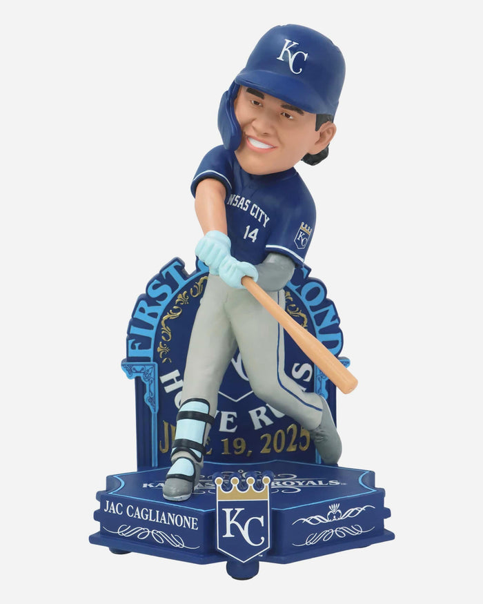 Jac Caglianone Kansas City Royals First Home Run Bobblehead FOCO - FOCO.com