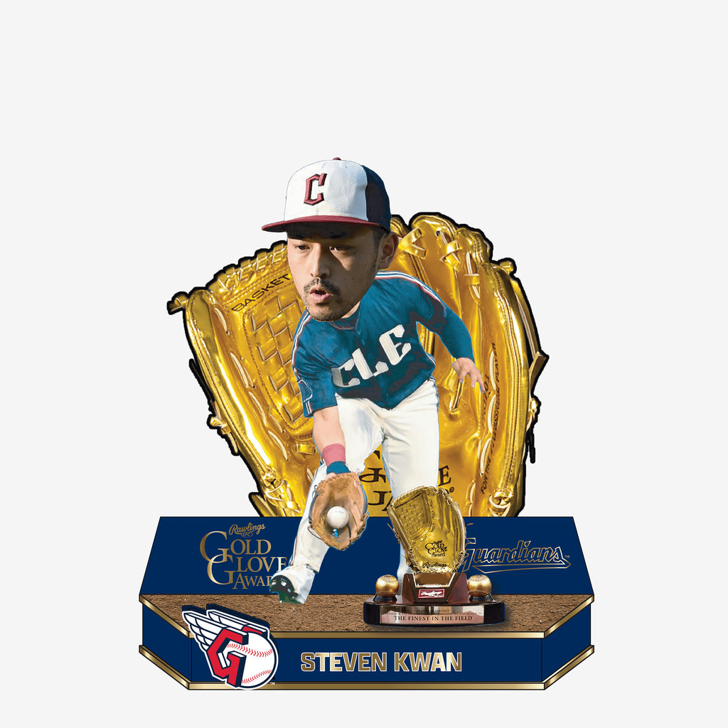Steven Kwan Cleveland Guardians 2025 Gold Glove Bobblehead FOCO - FOCO.com