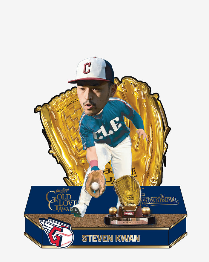 Steven Kwan Cleveland Guardians 2025 Gold Glove Bobblehead FOCO - FOCO.com
