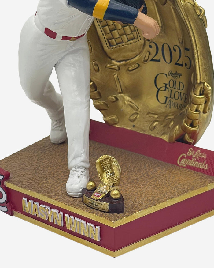 Masyn Winn St Louis Cardinals 2025 Gold Glove Bobblehead FOCO - FOCO.com