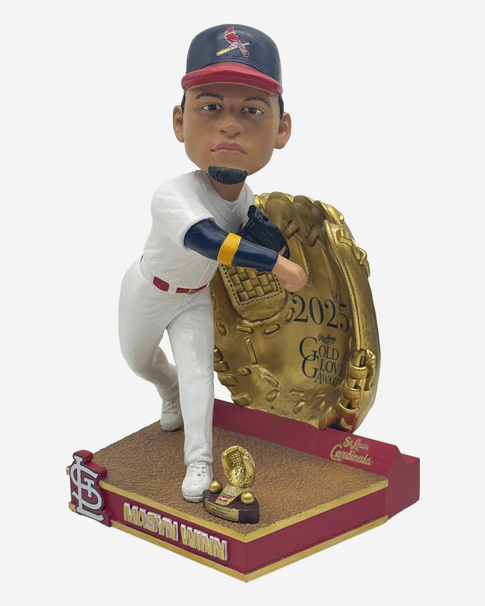 Masyn Winn St Louis Cardinals 2025 Gold Glove Bobblehead FOCO - FOCO.com