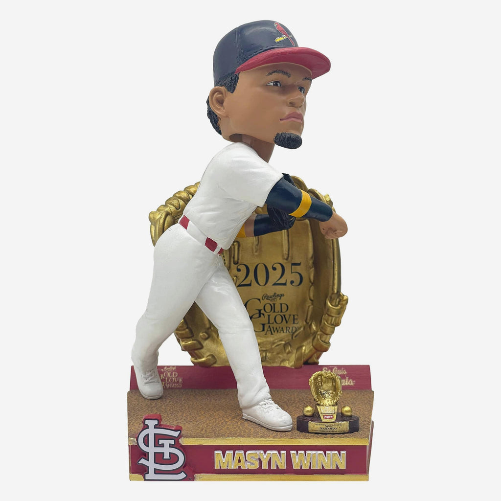 Masyn Winn St Louis Cardinals 2025 Gold Glove Bobblehead FOCO - FOCO.com