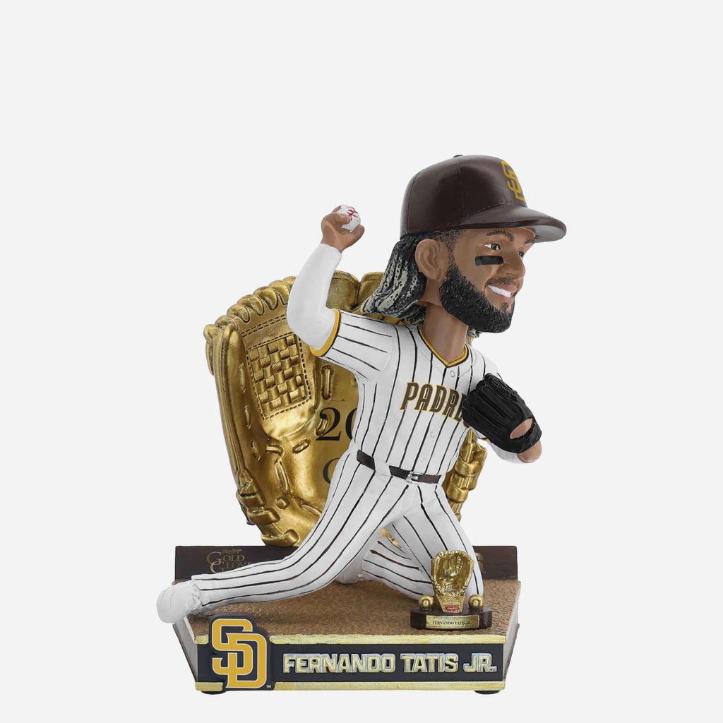 Fernando Tatis Jr San Diego Padres 2025 Gold Glove Bobblehead FOCO - FOCO.com