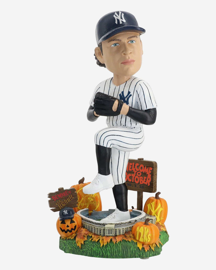 Cam Schlittler New York Yankees First Career Postseason Start 12 Strikeouts Bobblehead FOCO - FOCO.com