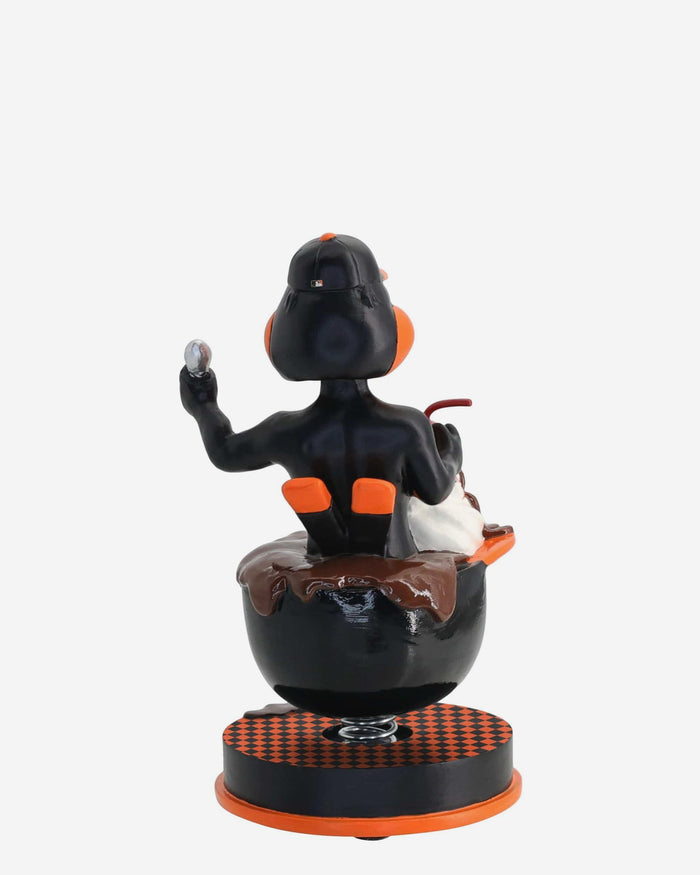 The Oriole Bird Baltimore Orioles Ice Cream Helmet Mascot Bobblehead FOCO - FOCO.com