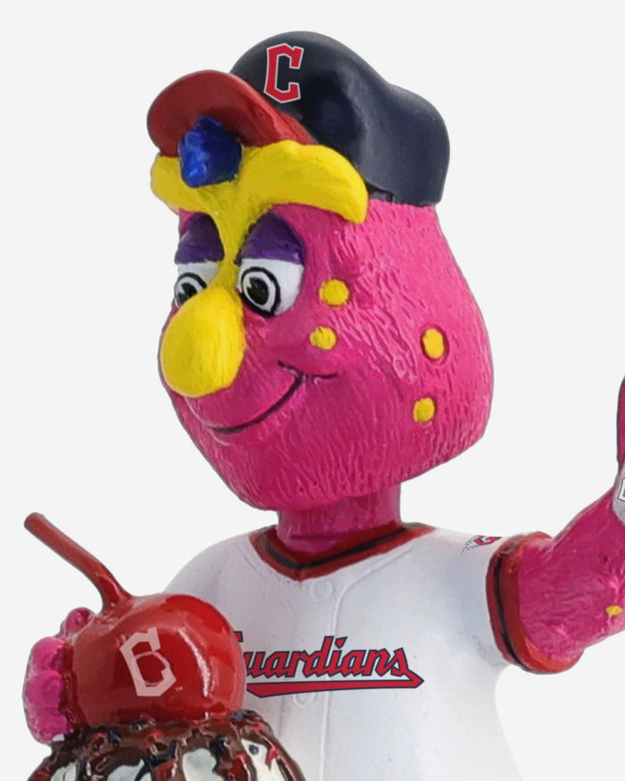 Slider Cleveland Guardians Ice Cream Helmet Mascot Bobblehead FOCO - FOCO.com
