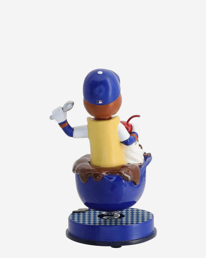 Dodger Dog Los Angeles Dodgers Ice Cream Helmet Mascot Bobblehead FOCO - FOCO.com