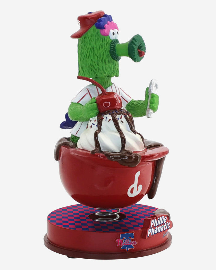 Phillie Phanatic Philadelphia Phillies Ice Cream Helmet Mascot Bobblehead FOCO - FOCO.com