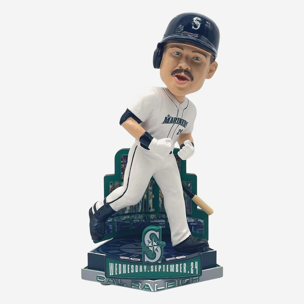 Cal Raleigh Seattle Mariners 60 Home Run Season Bobblehead FOCO - FOCO.com