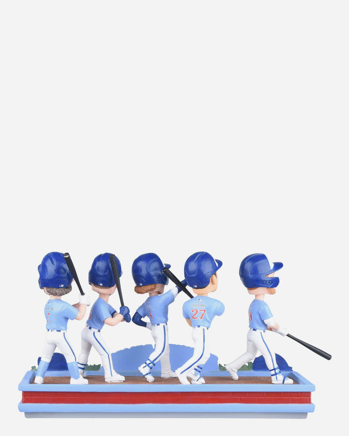 Chicago Cubs 8 Single Game Home Runs Franchise Record Mini Bobblehead Scene FOCO - FOCO.com