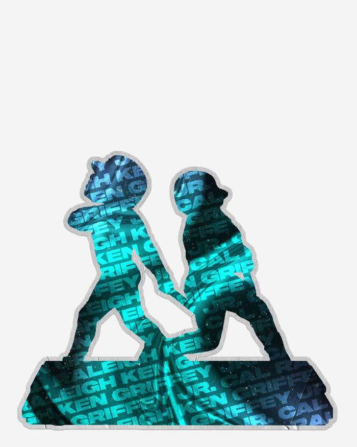 Cal Raleigh & Ken Griffey Jr Seattle Mariners Most Pre-All Star Home Runs Franchise Record Mini Dual Bobblehead FOCO - FOCO.com