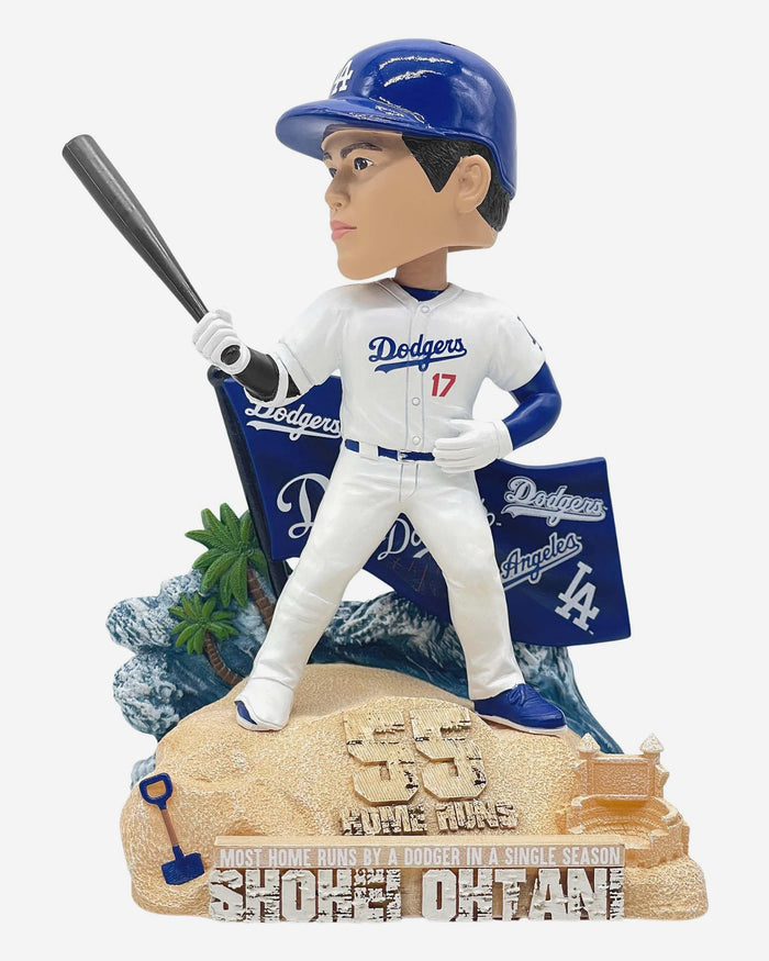 Shohei Ohtani Los Angeles Dodgers Most Single Season Home Runs Franchise Record Bobblehead FOCO - FOCO.com