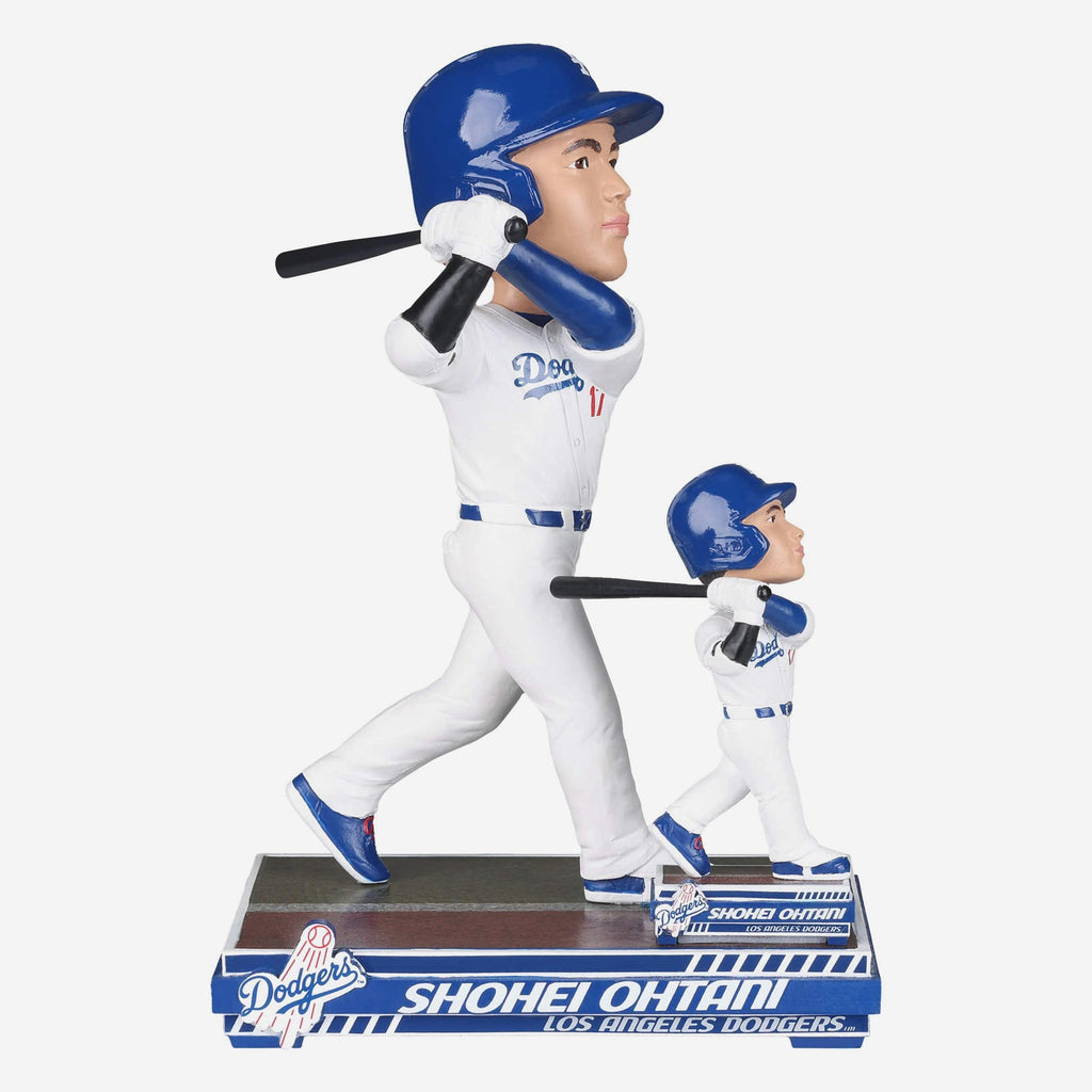 Shohei Ohtani Los Angeles Dodgers Magnetized Bobble Dubblz Bobblehead FOCO - FOCO.com