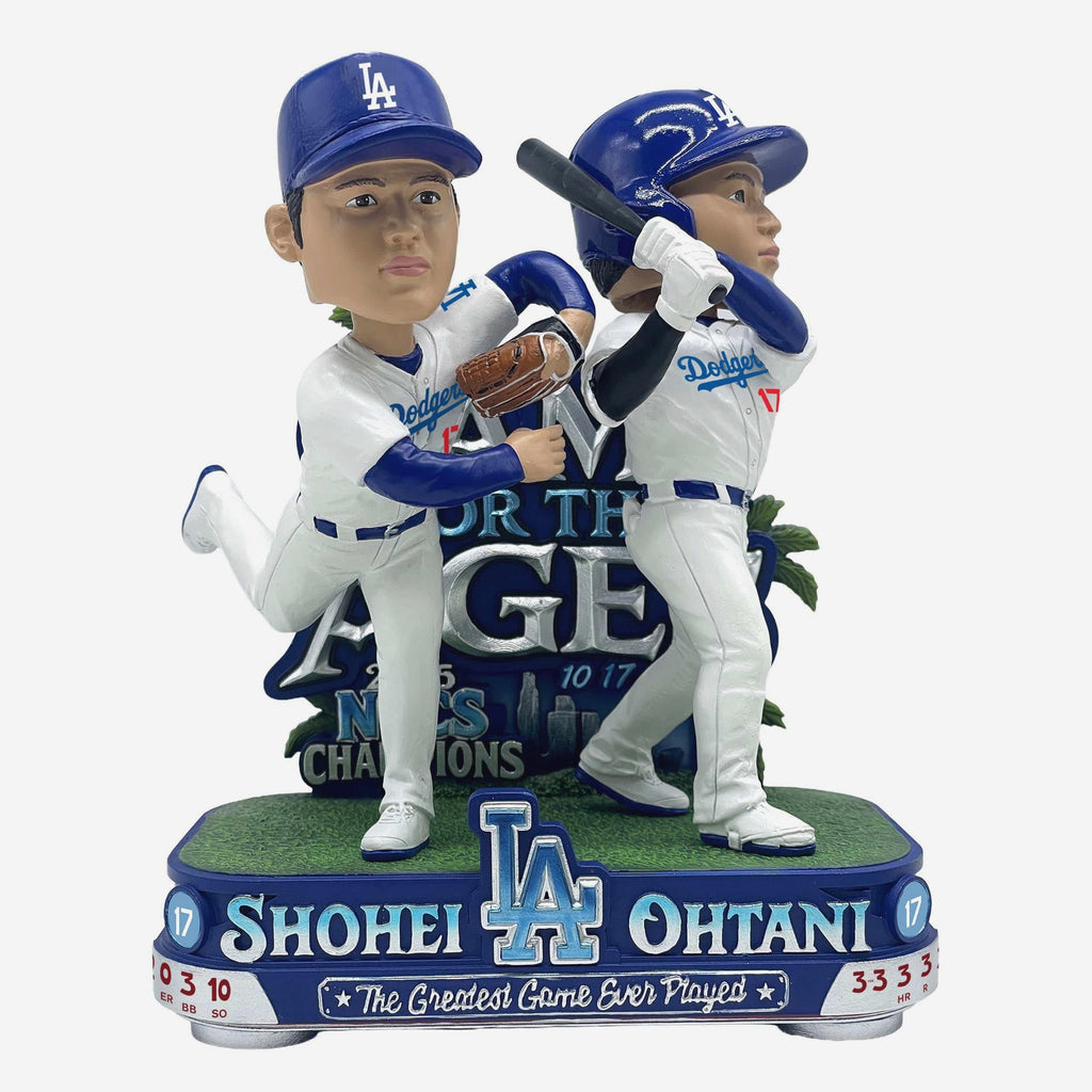 Shohei Ohtani Los Angeles Dodgers 2025 NLCS Game For The Ages Win Dual Bobblehead FOCO - FOCO.com
