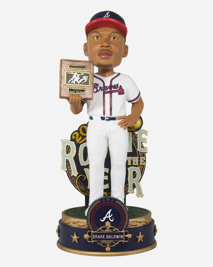 Drake Baldwin Atlanta Braves 2025 NL Rookie of the Year Award Bobblehead FOCO - FOCO.com