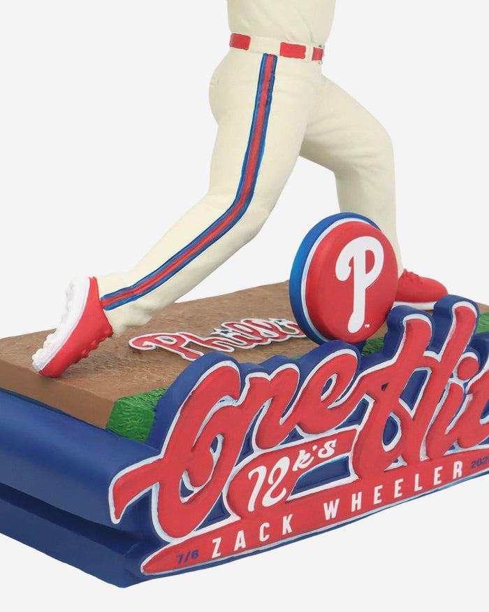 Zack Wheeler Philadelphia Phillies One Hit Gamebreaker Bobblehead FOCO - FOCO.com