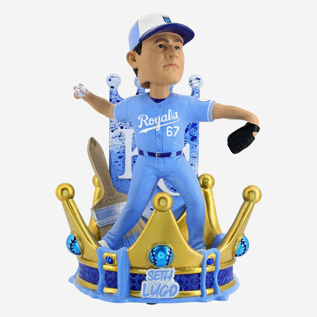 Seth Lugo Kansas City Royals Powder Blue Uniform Boblehead FOCO - FOCO.com