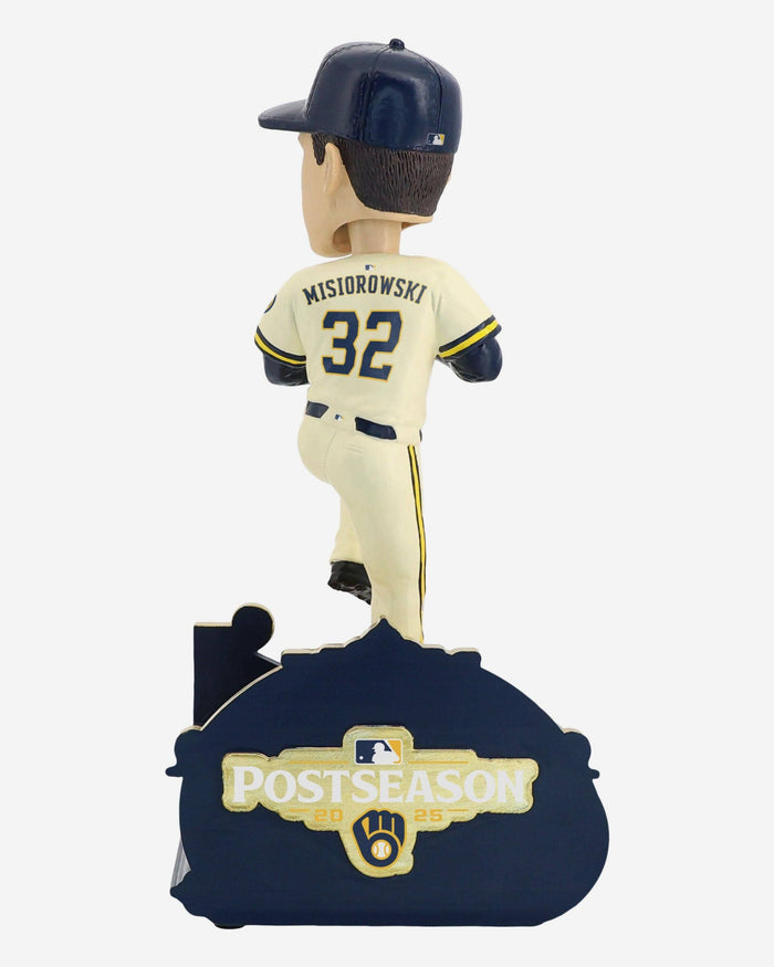 Jacob Misiorowski Milwaukee Brewers Postseason Debut Bobblehead FOCO - FOCO.com