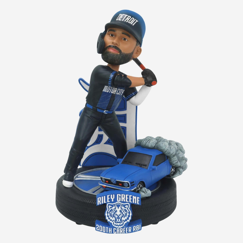 Riley Greene Detroit Tigers 200 RBI Milestone Bobblehead FOCO - FOCO.com