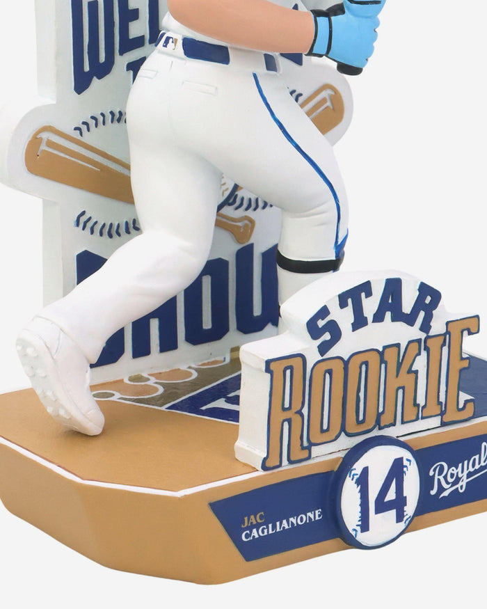 Jac Caglianone Kansas City Royals Star Rookie Bobblehead FOCO - FOCO.com