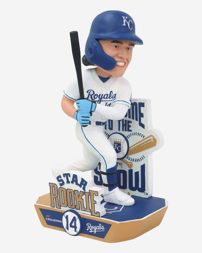 Jac Caglianone Kansas City Royals Star Rookie Bobblehead FOCO - FOCO.com