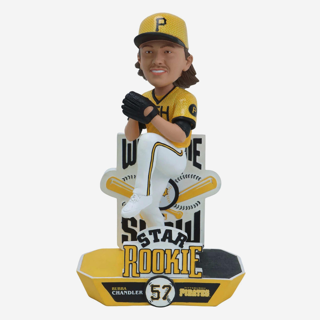 Bubba Chandler Pittsburgh Pirates Star Rookie Bobblehead FOCO - FOCO.com