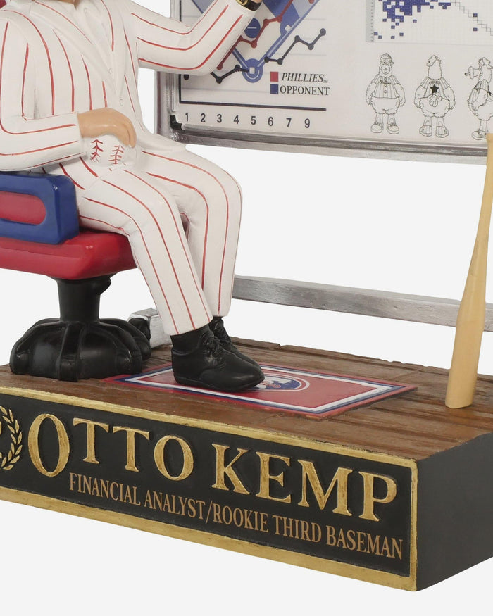 Otto Kemp Philadelphia Phillies Rookie Finance Guy Bobblehead FOCO - FOCO.com