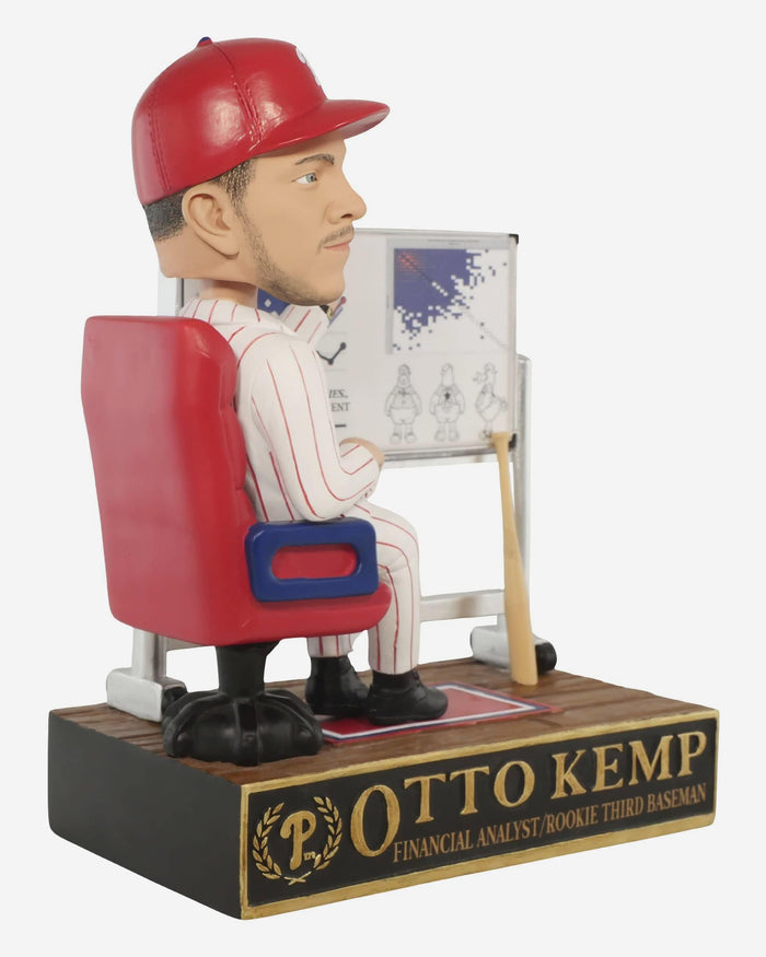 Otto Kemp Philadelphia Phillies Rookie Finance Guy Bobblehead FOCO - FOCO.com