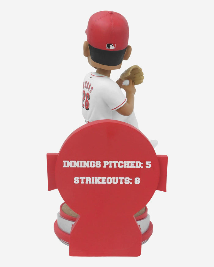 Chase Burns Cincinnati Reds Major League Debut Bobblehead FOCO - FOCO.com