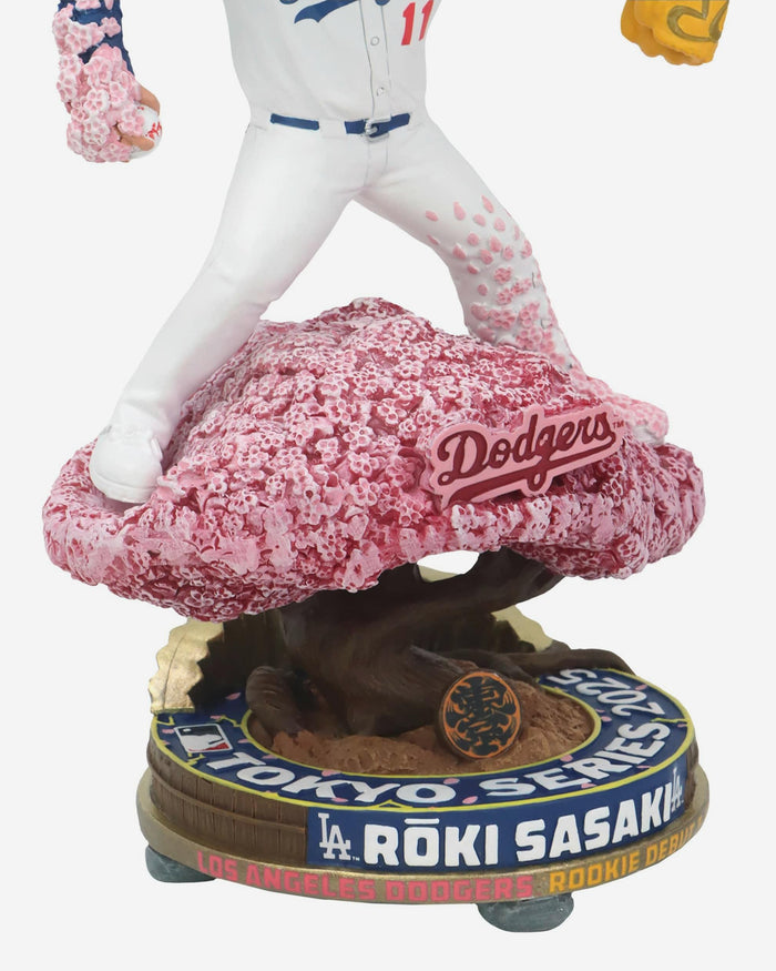 Roki Sasaki Los Angeles Dodgers Major League Debut Bobblehead FOCO - FOCO.com