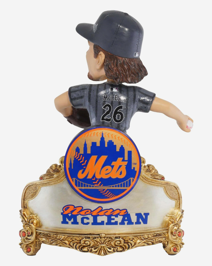 Nolan McLean New York Mets Rookie Debut Bobblehead FOCO - FOCO.com