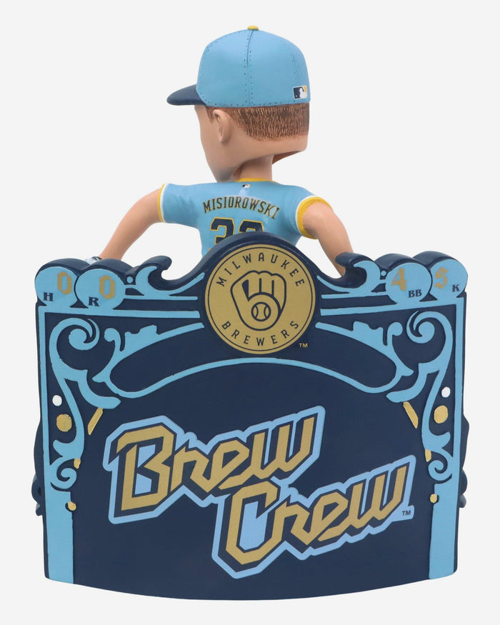 Jacob Misiorowski Milwaukee Brewers Major League Debut Bobblehead FOCO - FOCO.com