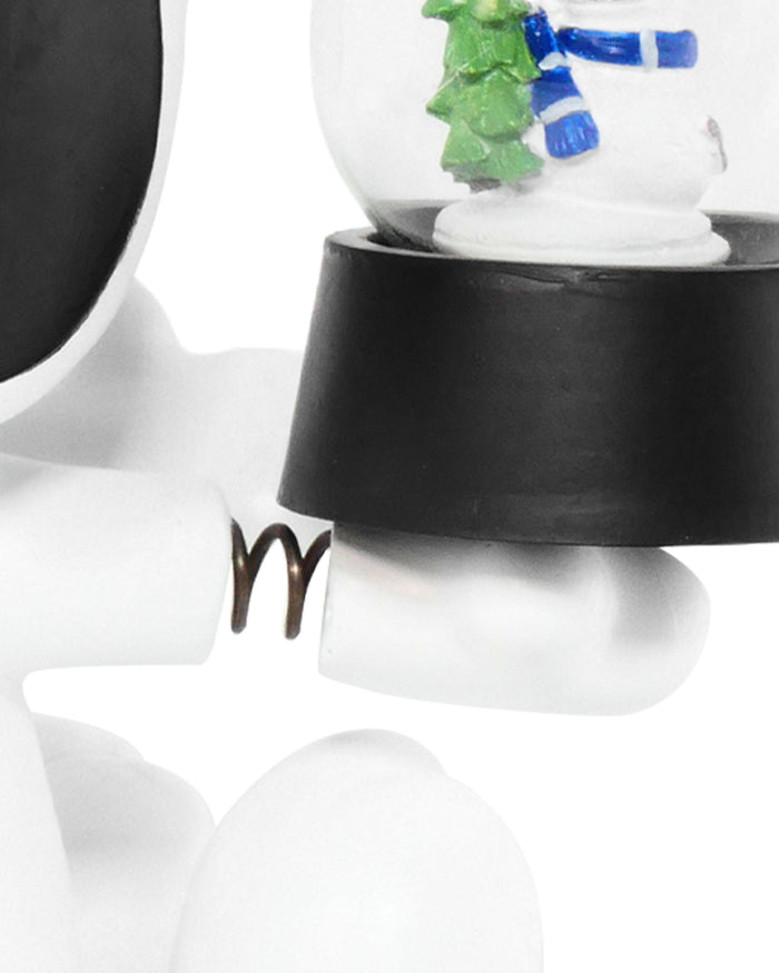 Los Angeles Dodgers Snoopy Peanuts Snow Globe Bobblehead FOCO - FOCO.com