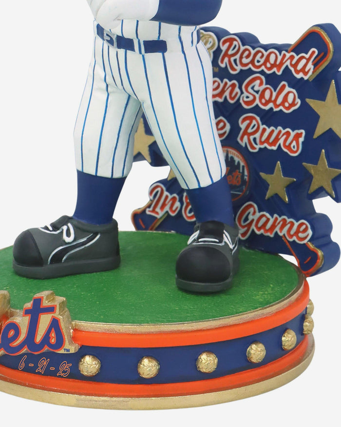 Mr Met New York Mets 7 Solo Home Runs MLB Record Mascot Bobblehead FOCO - FOCO.com