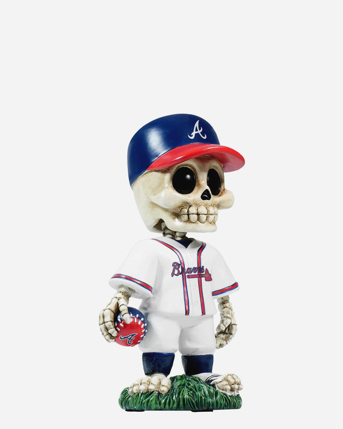 Atlanta Braves Team Skull Mini Bobblehead FOCO - FOCO.com