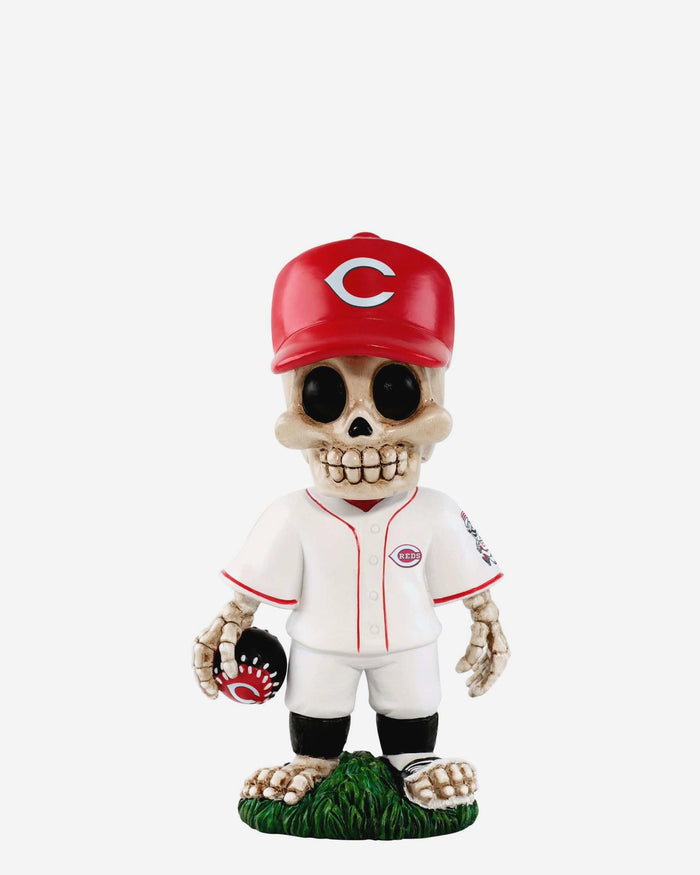 Cincinnati Reds Team Skull Mini Bobblehead FOCO - FOCO.com