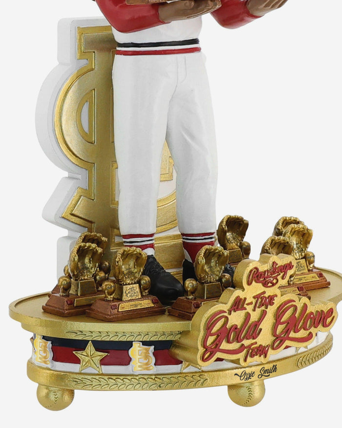 Ozzie Smith St Louis Cardinals All Time Gold Glove Awards Bobblehead FOCO - FOCO.com