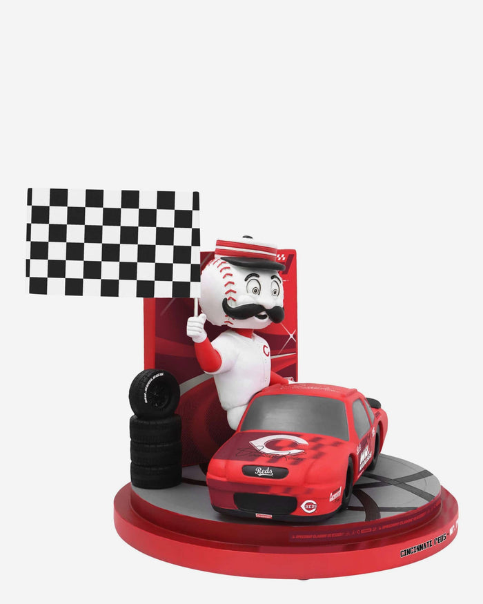 Mr Redlegs Cincinnati Reds 2025 MLB Speedway Classic Mascot Bobblehead FOCO - FOCO.com
