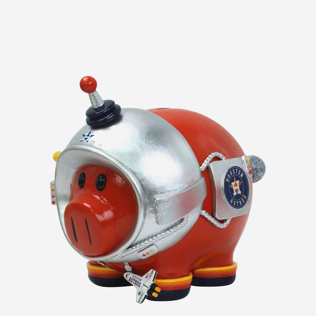 Houston Astros Thematic Piggy Bank Bobbletail FOCO - FOCO.com