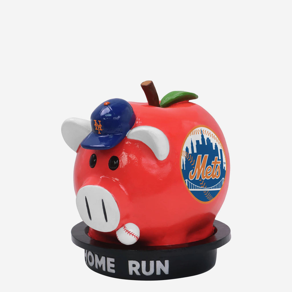 New York Mets Thematic Piggy Bank Bobbletail FOCO - FOCO.com