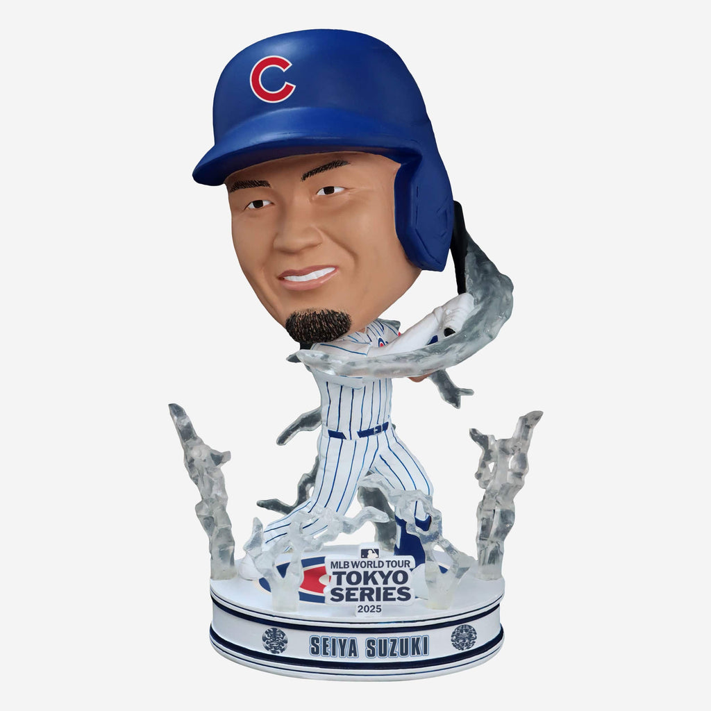 Seiya Suzuki Chicago Cubs 2025 Tokyo Series Bighead Bobblehead FOCO - FOCO.com