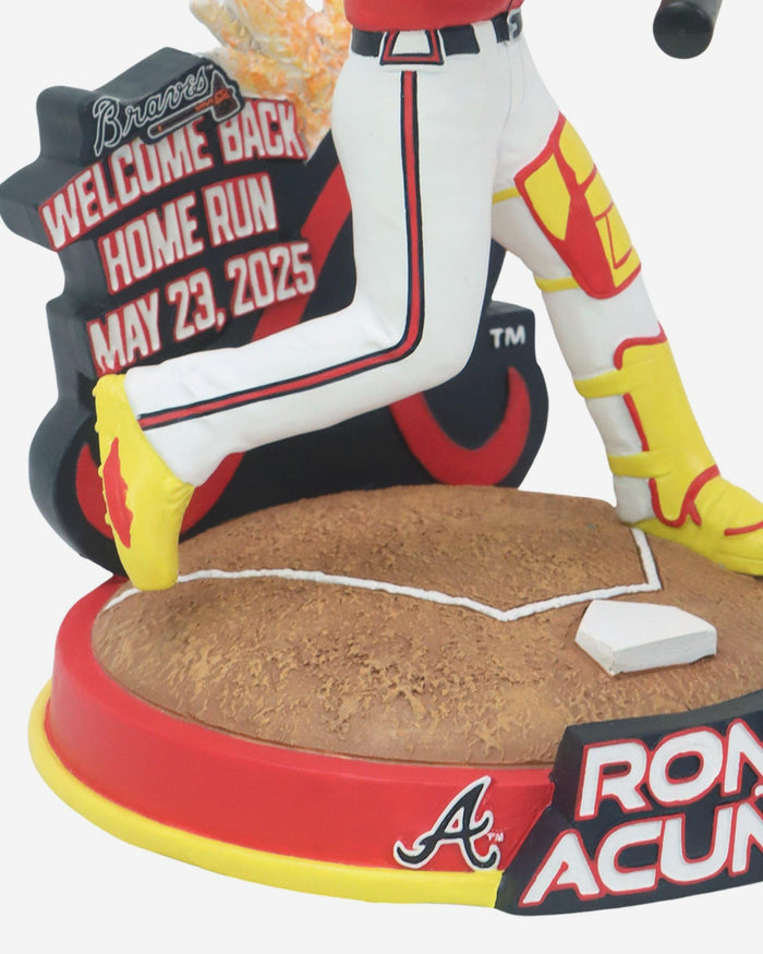 Ronald Acuna Jr Atlanta Braves Welcome Back Home Run Bobblehead FOCO - FOCO.com