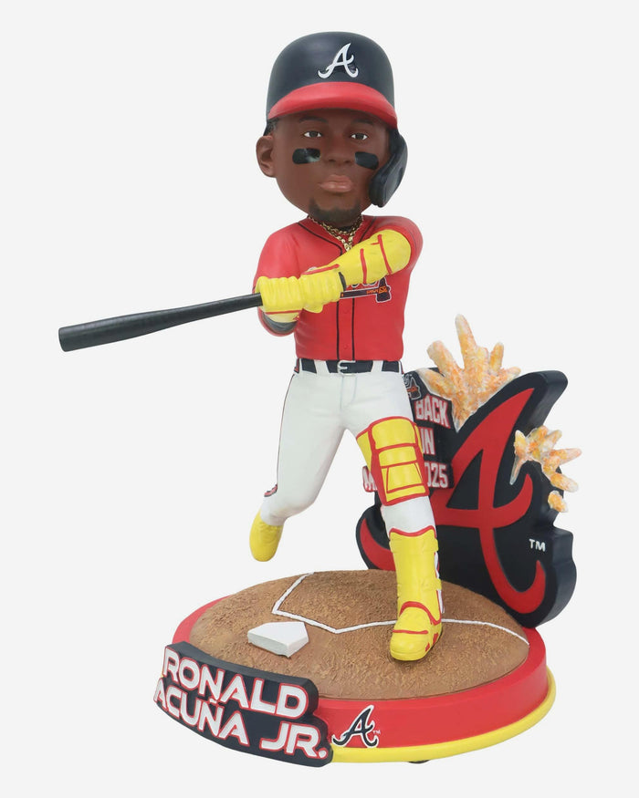 Ronald Acuna Jr Atlanta Braves Welcome Back Home Run Bobblehead FOCO - FOCO.com