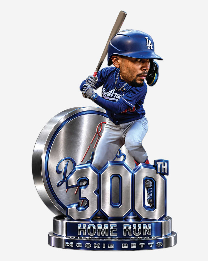 Mookie Betts Los Angeles Dodgers 300 Career Home Runs Bobblehead